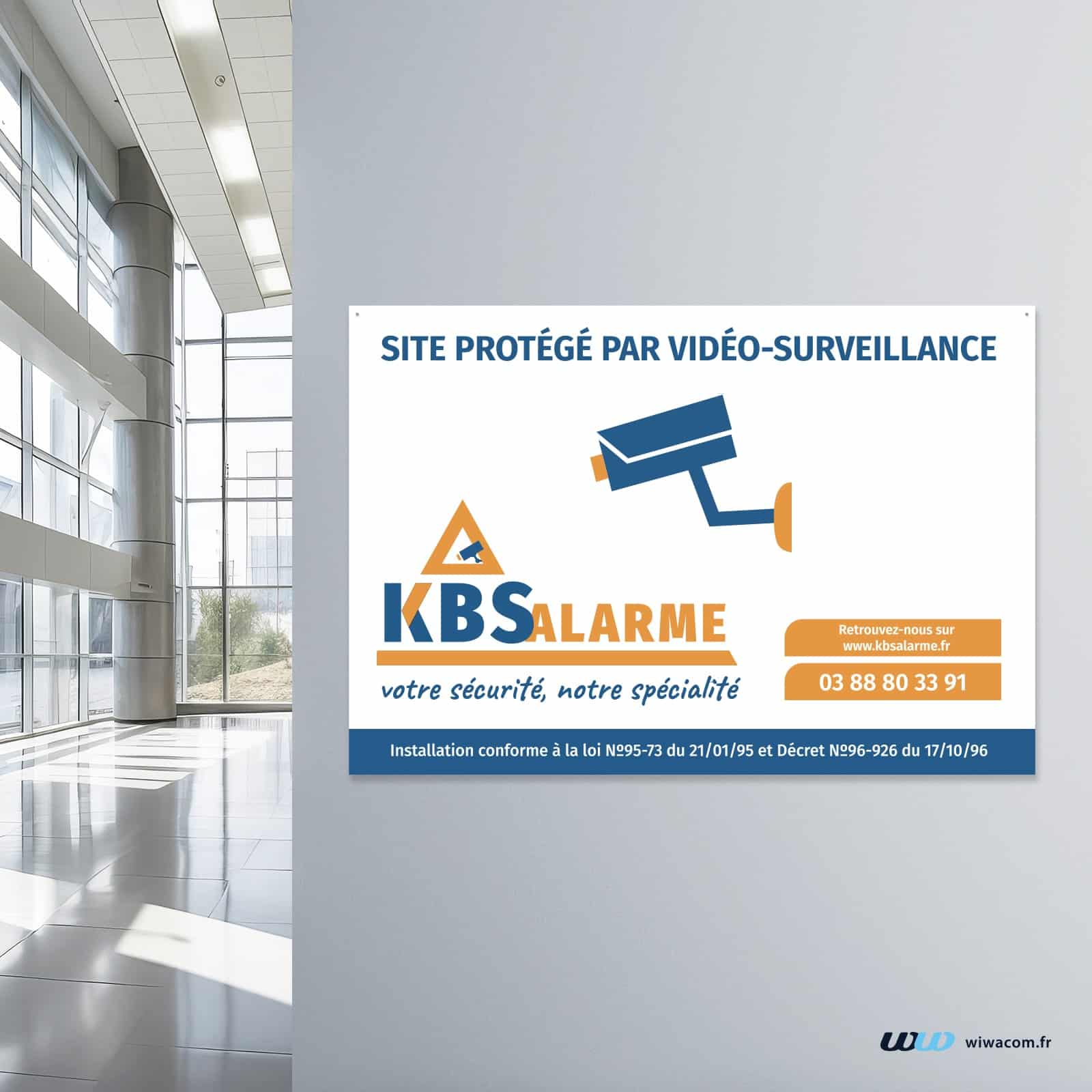 Panneaux KBS Alarme