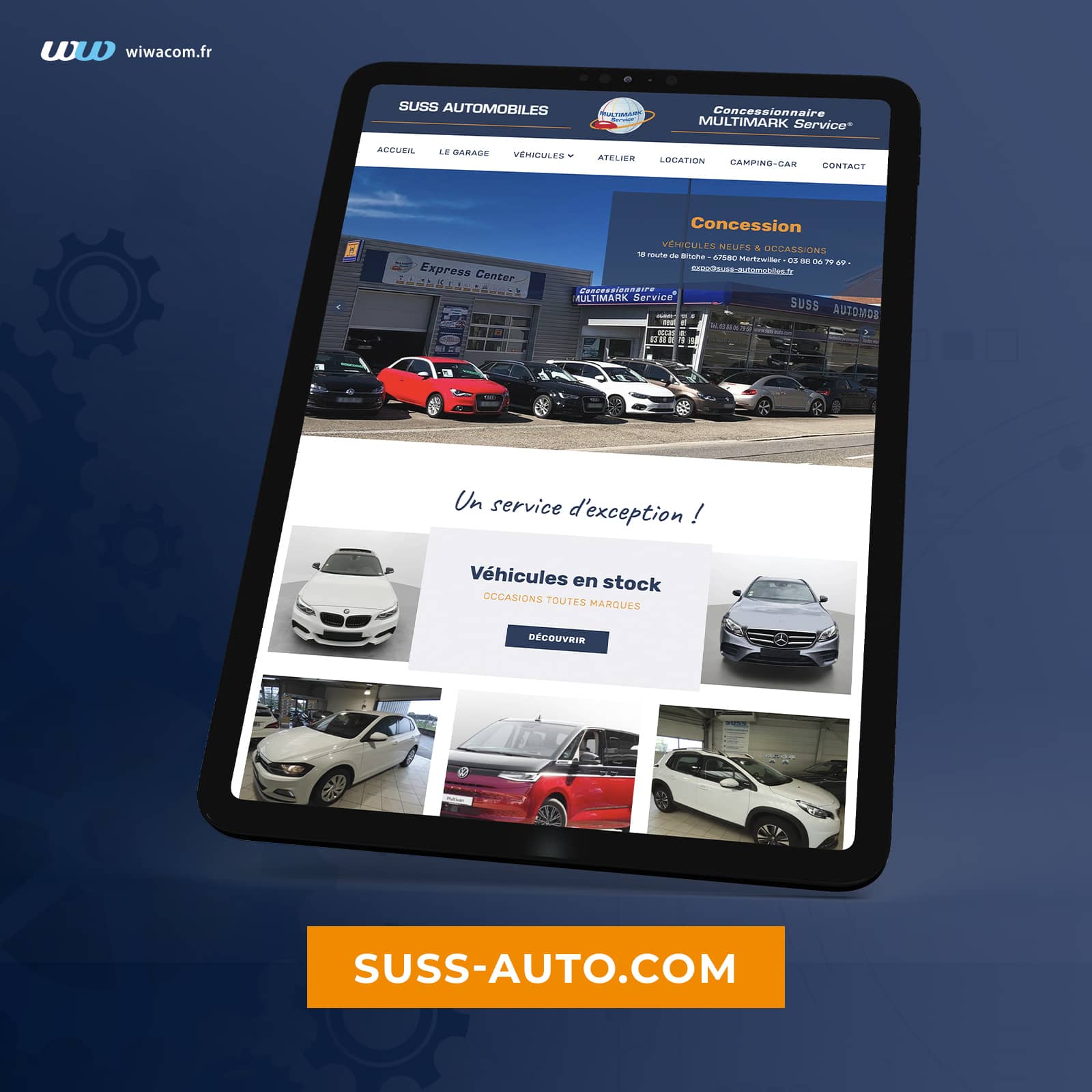 Refonte Site Internet - suss-auto.com