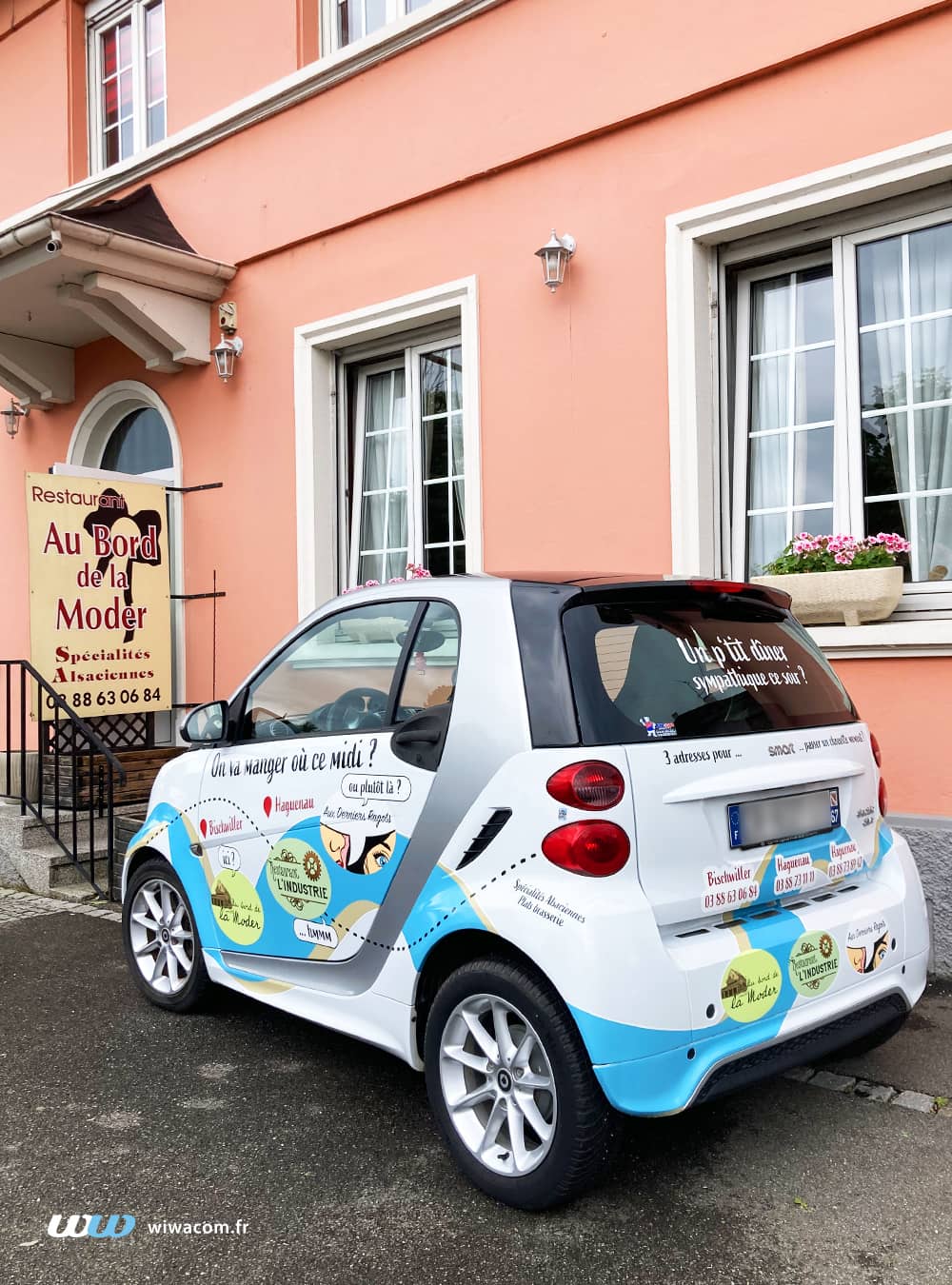 Marquage Véhicule Au Bord De La Moder