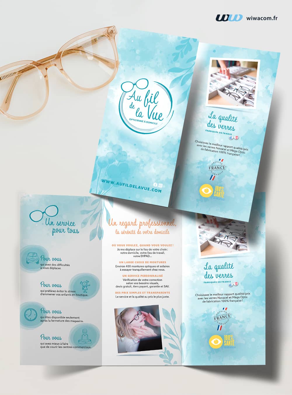 Dépliant Au fil de la Vue