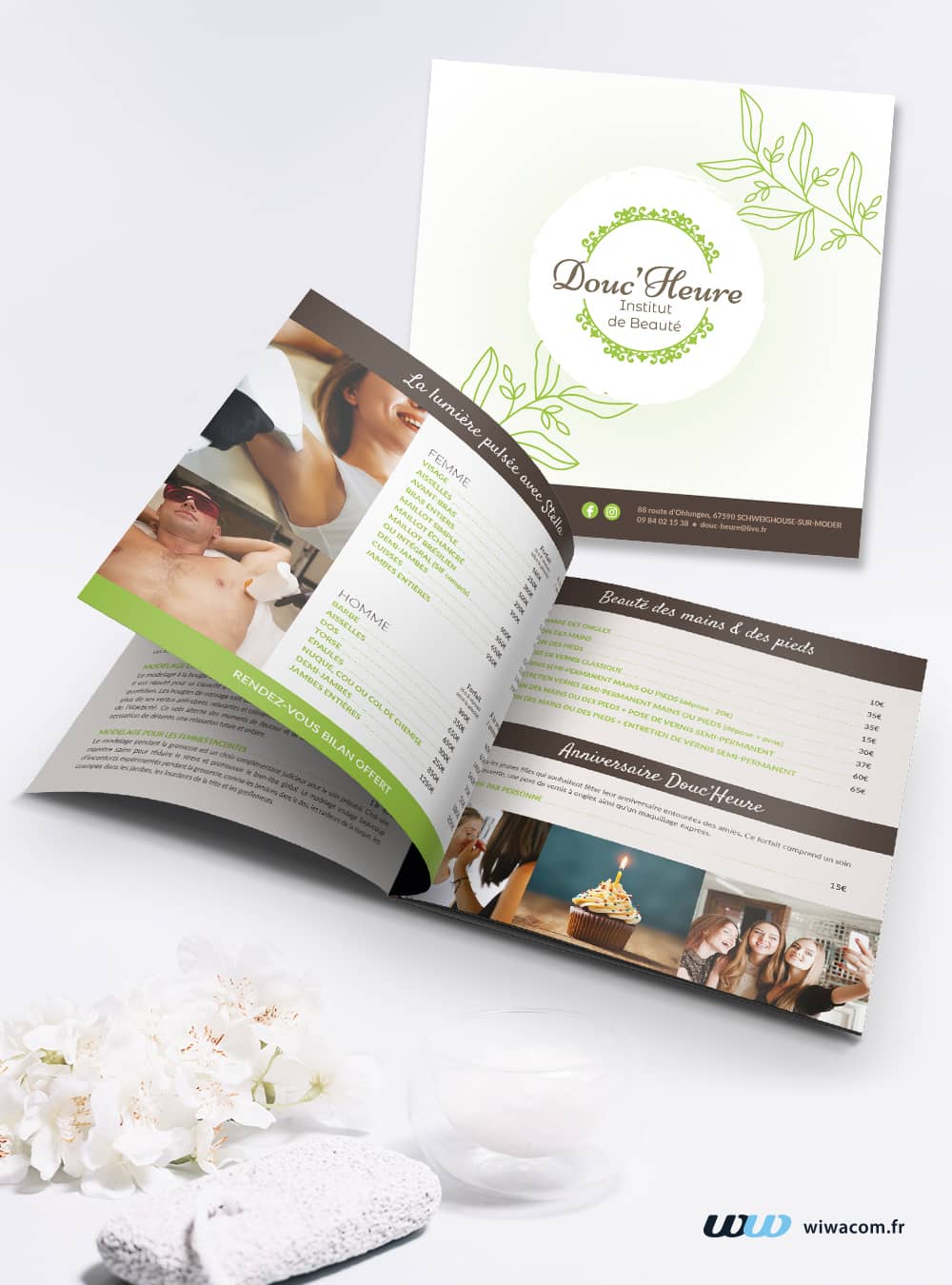 Institut Douc'Heure : Brochure