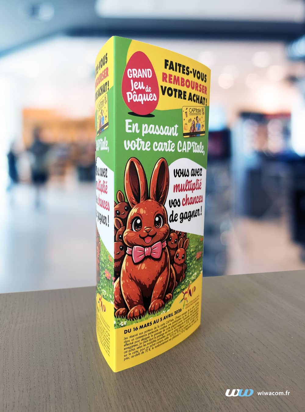 Support jeu de P&acirc;ques pour CAP Alsace