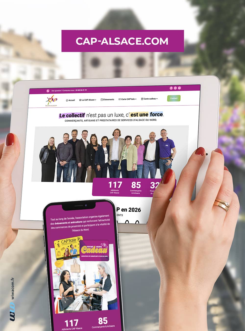 Refonte site cap-alsace.com